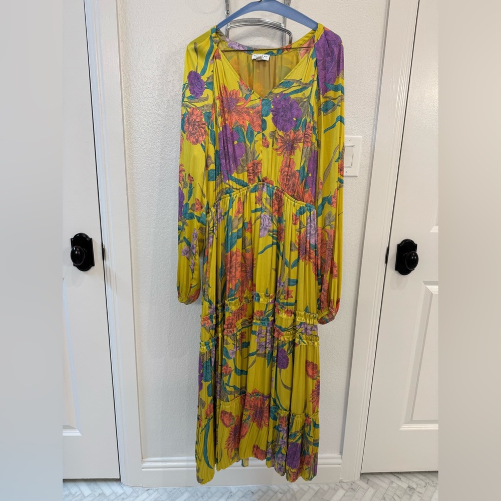 Current Air silk floral dress